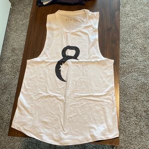 Zyia White Workout Tank NWOT